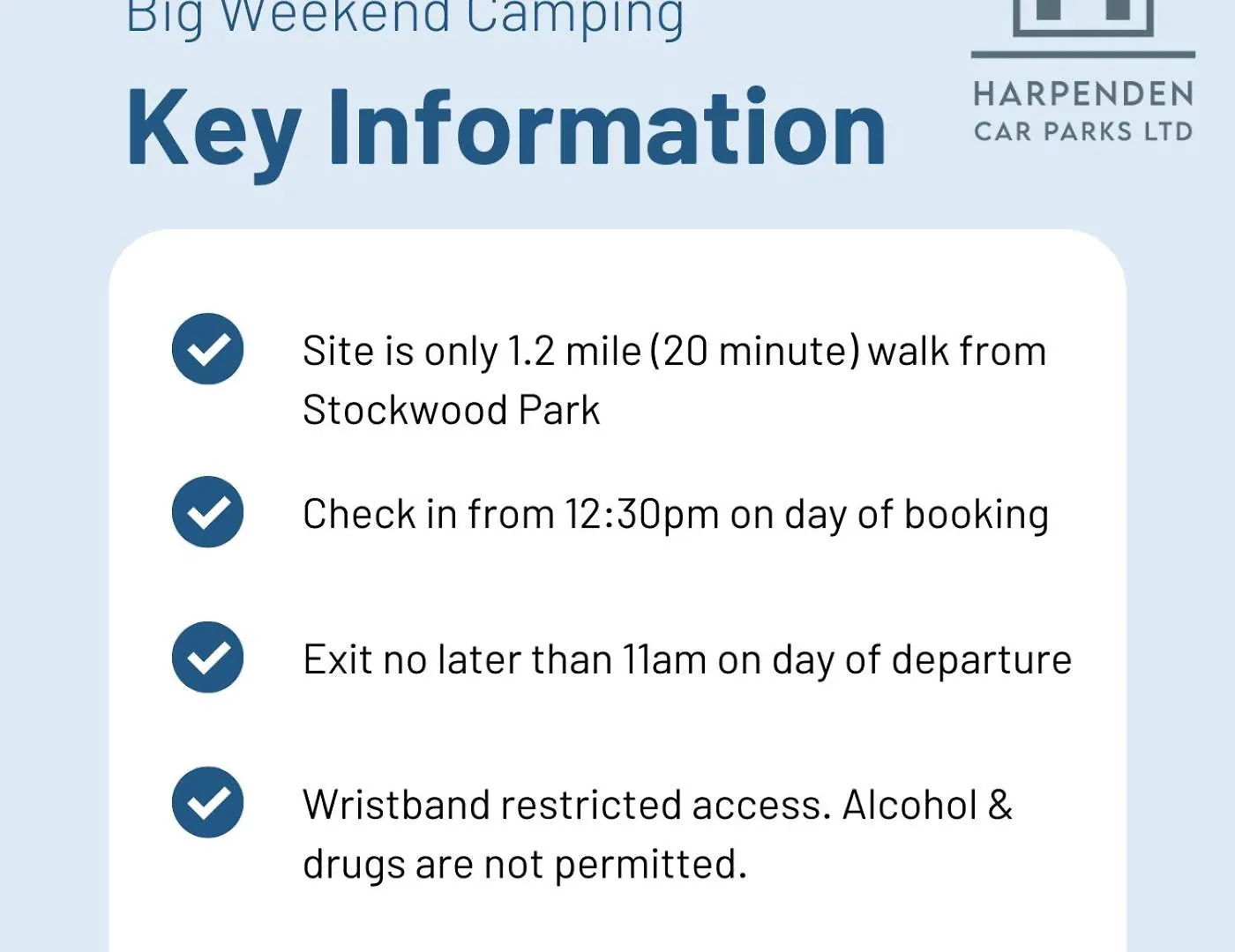 Campsite Pop Up Camping For Walking Distance To Luton Bbc Radio 1 Big Weekend With 1 Allocated Parking Space United Kingdom